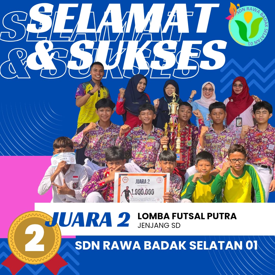 Juara Futsal Tingkat Kecamatan 02SN